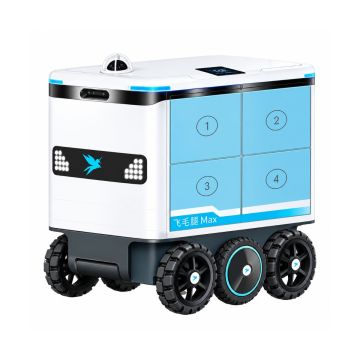 Alpha Robotics SpeedyBot Max Medical Edition Delivery Robot